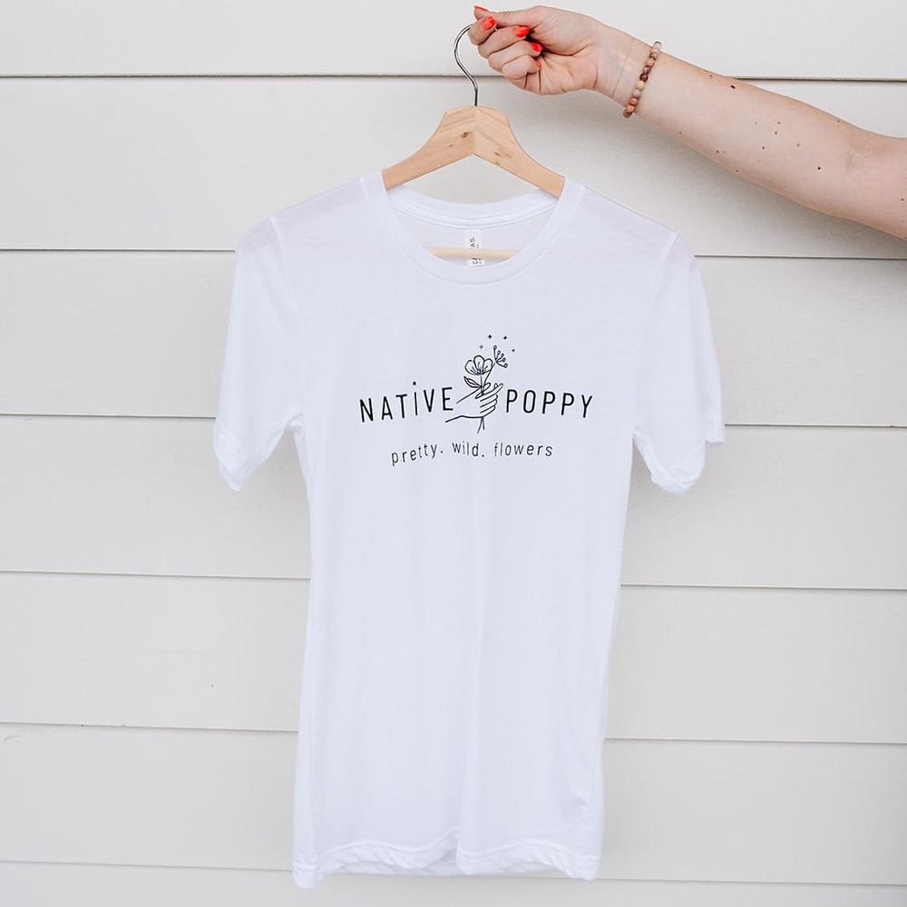San Diego Native Poppy Logo T-Shirt